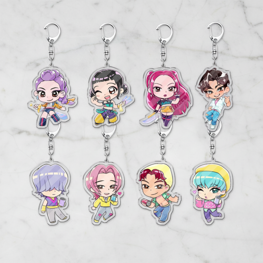 Anime Style Keychains