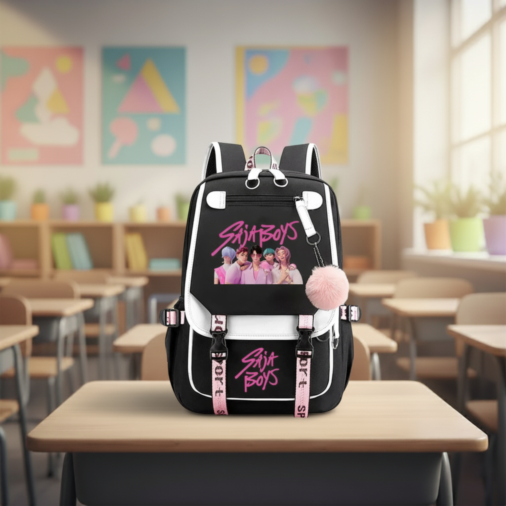 Saja Boys Backpack + USB Port