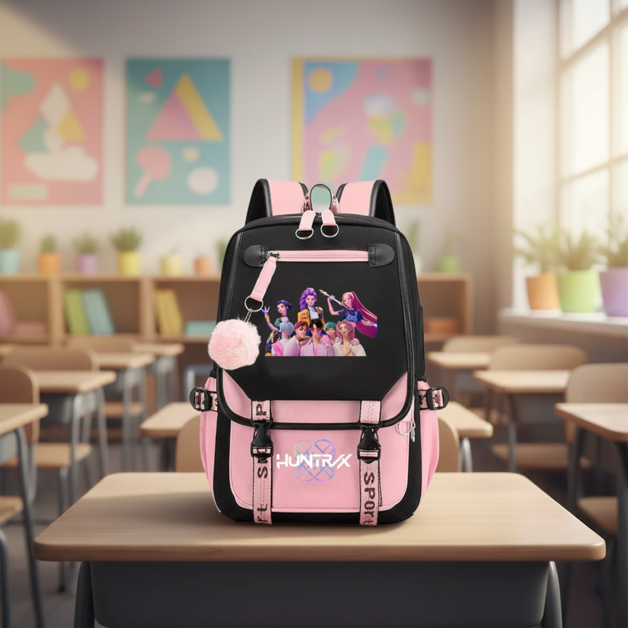 Huntrix Backpack + USB Port