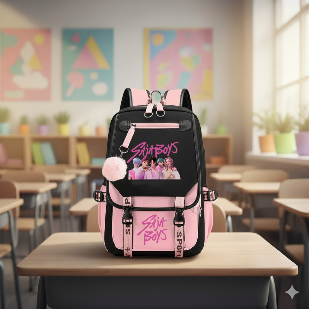 Saja Boys Backpack + USB Port
