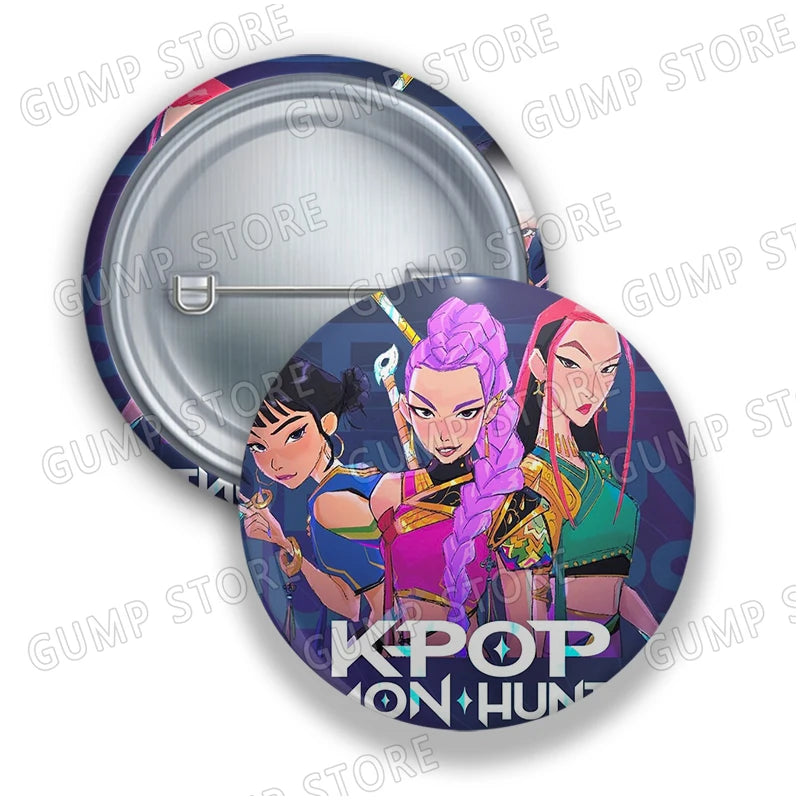 Kpop Demon Hunters Badges