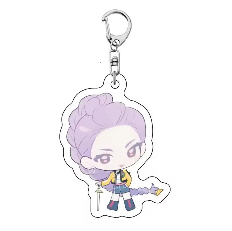 Single Character Keychain
