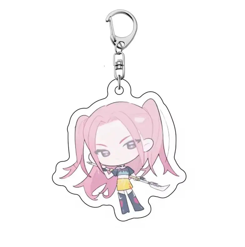 Single Character Keychain
