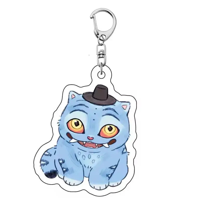Single Character Keychain