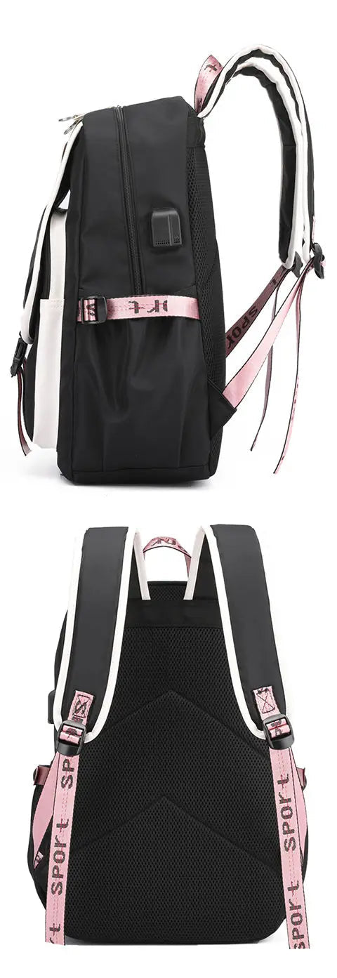 Backpack + Shoulder Bag + Pencil Case