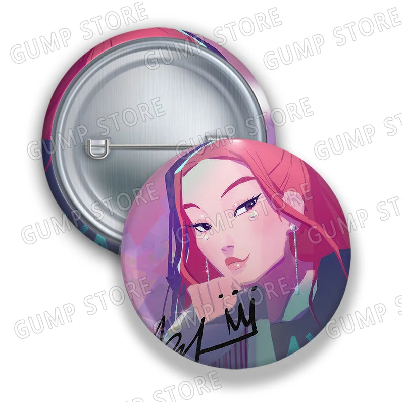 Kpop Demon Hunters Badges