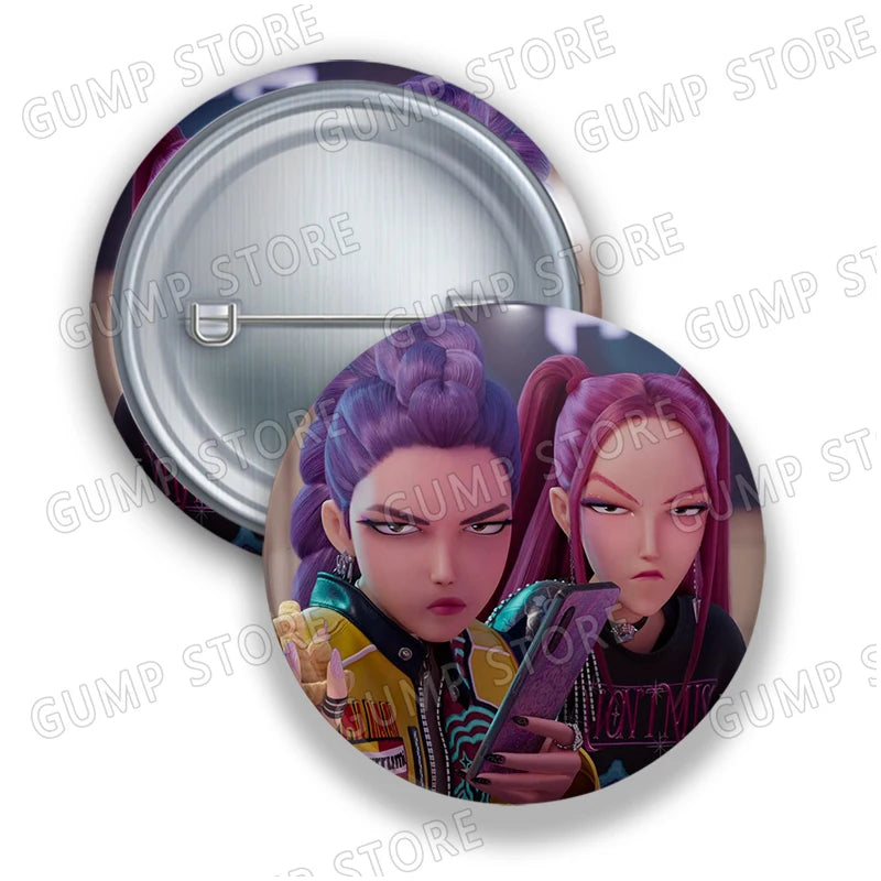 Kpop Demon Hunters Badges