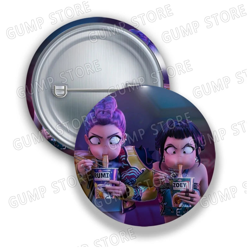 Kpop Demon Hunters Badges