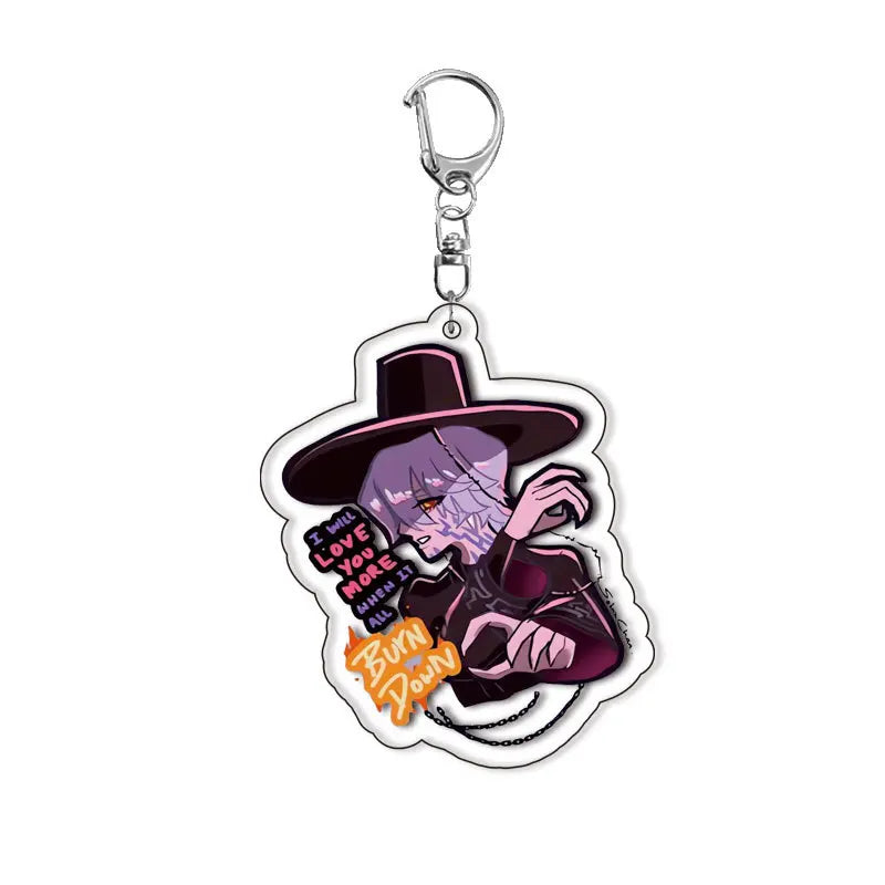 Kpop Demon Hunters Character Figures Keychain
