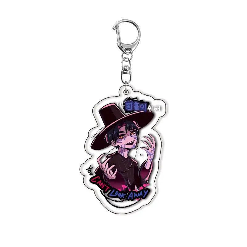 Kpop Demon Hunters Character Figures Keychain