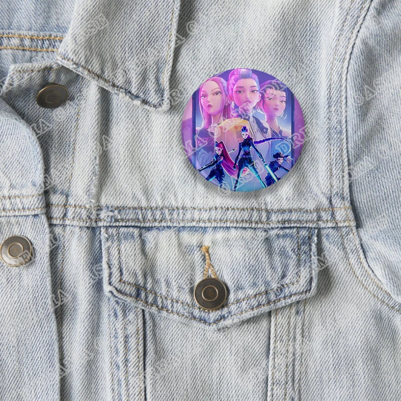 Kpop Demon Hunters Badges