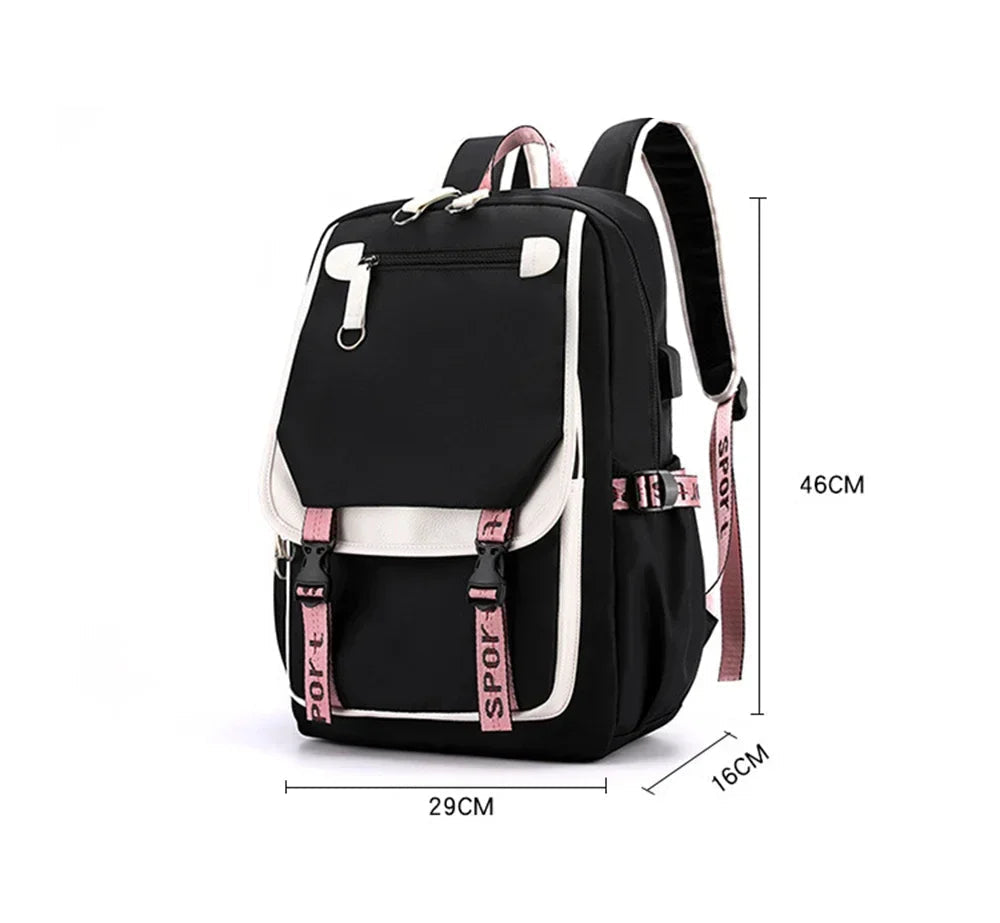 Saja Boys Backpack + USB Port