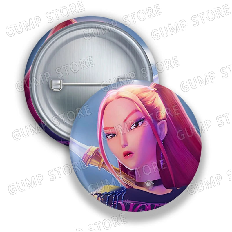 Kpop Demon Hunters Badges