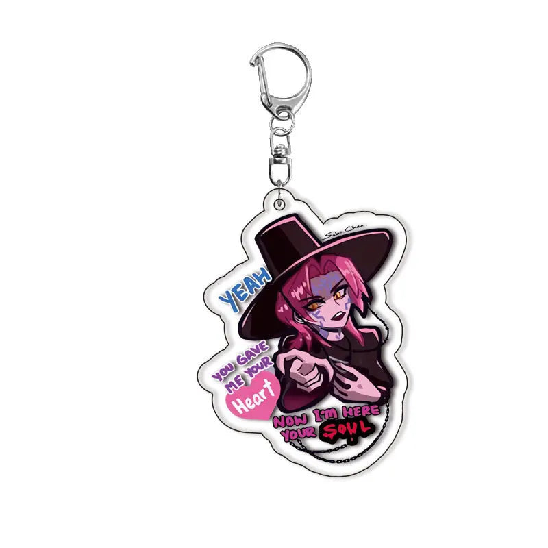 Kpop Demon Hunters Character Figures Keychain