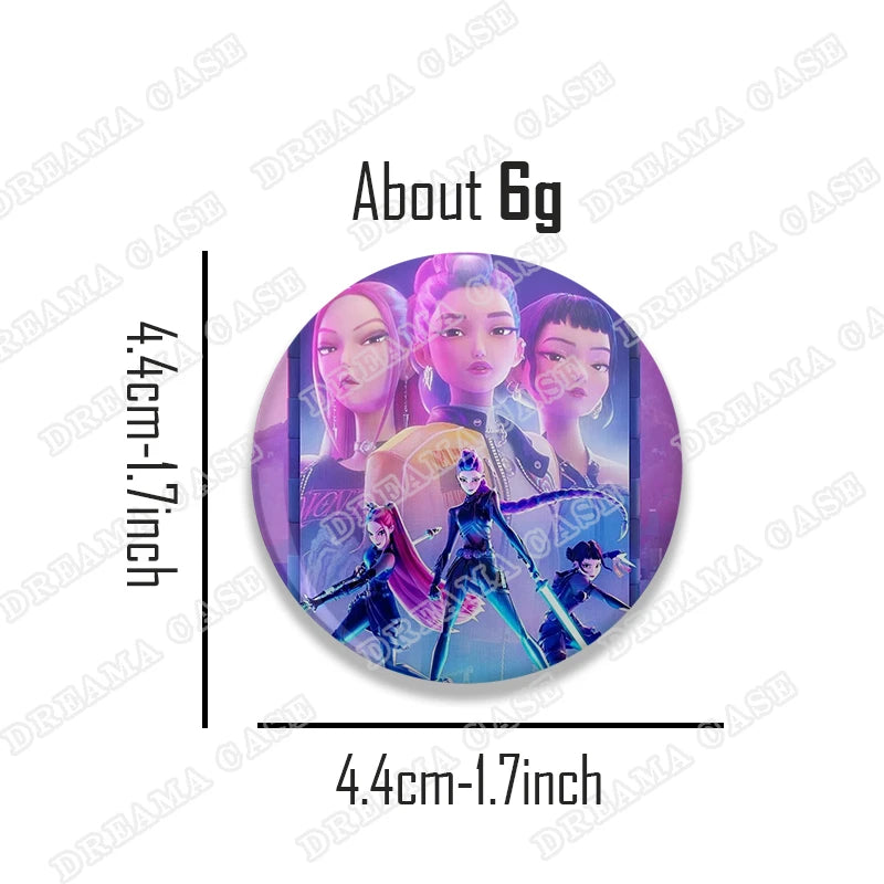 Kpop Demon Hunters Badges