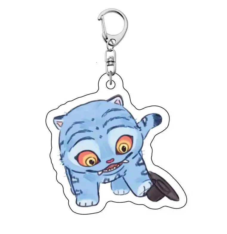 Single Character Keychain