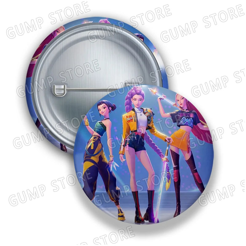 Kpop Demon Hunters Badges