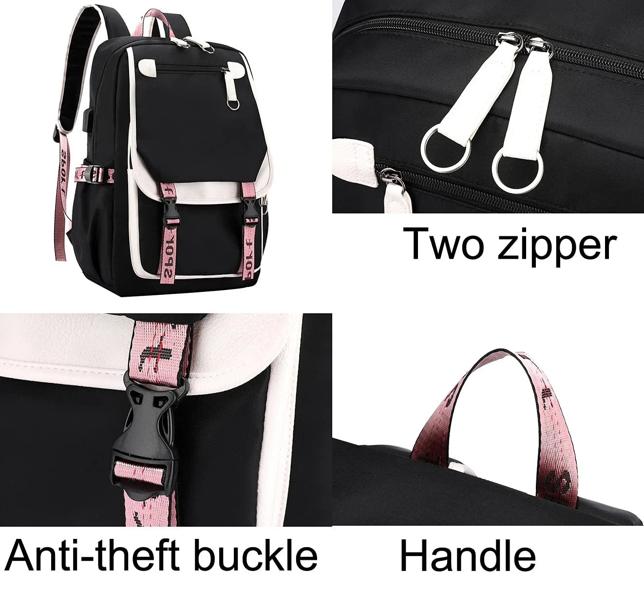 Huntrix Backpack + USB Port