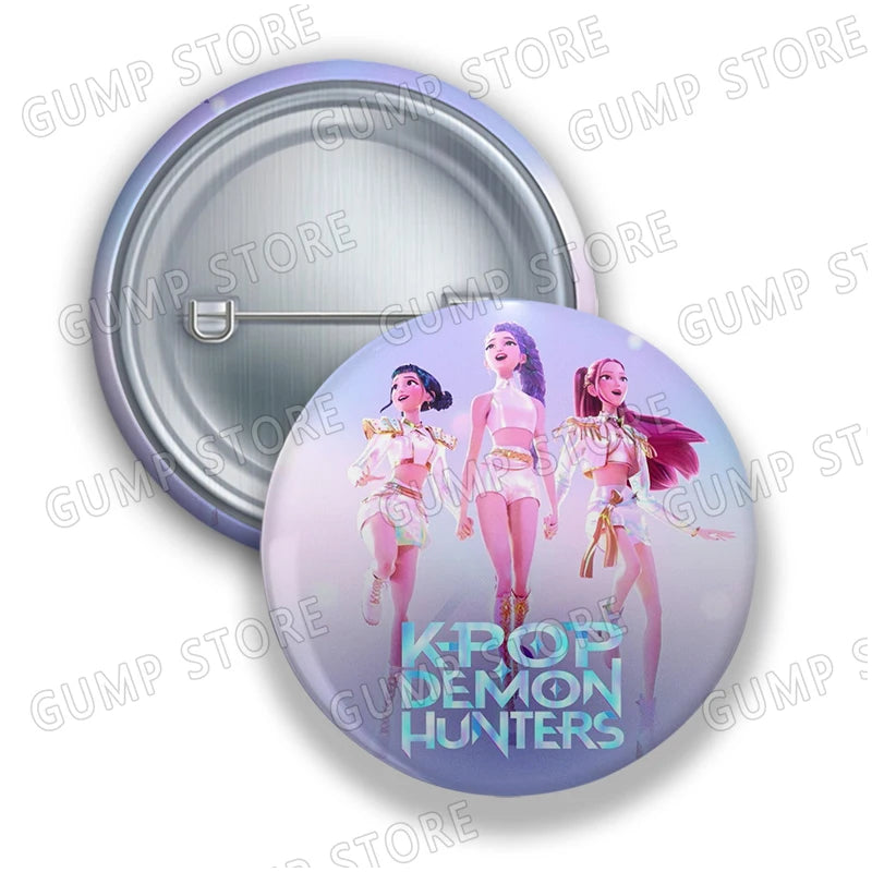 Kpop Demon Hunters Badges