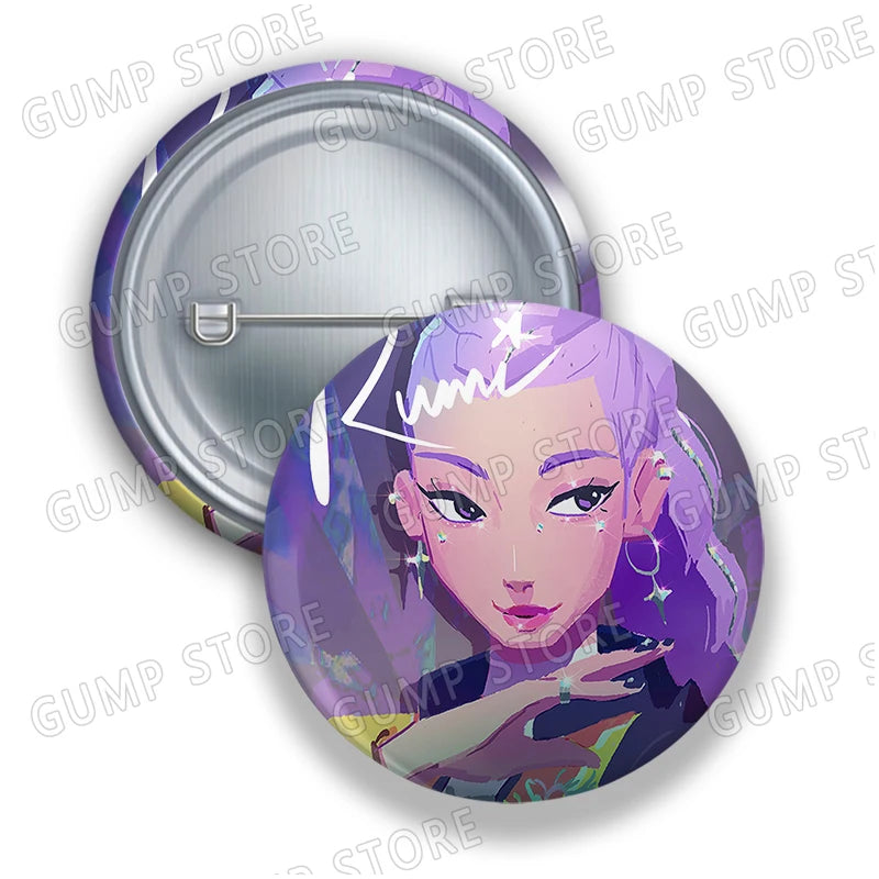 Kpop Demon Hunters Badges