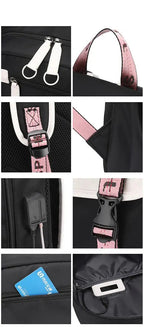 Backpack + Shoulder Bag + Pencil Case