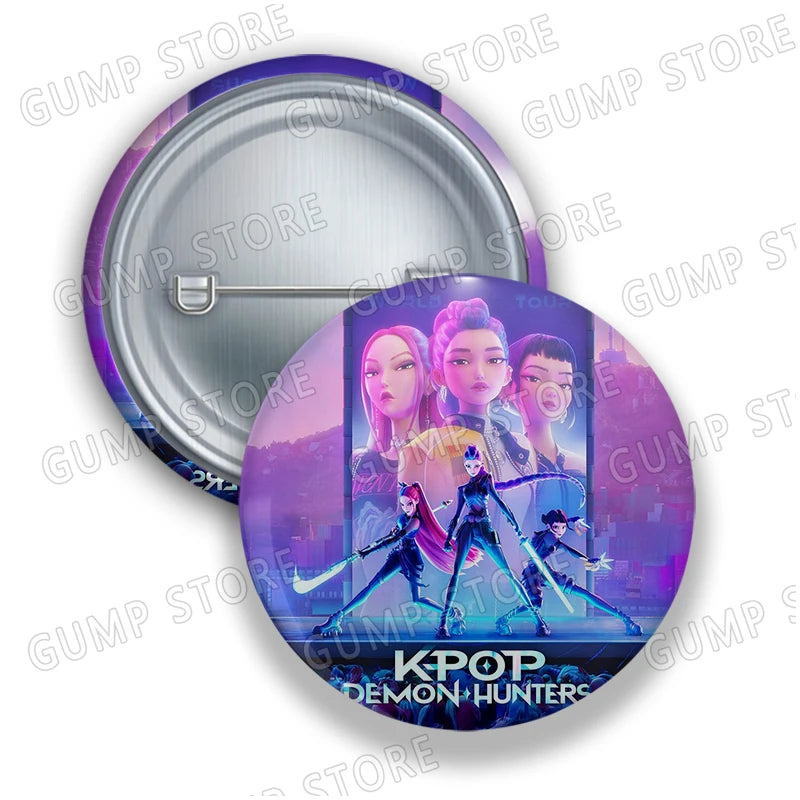 Kpop Demon Hunters Badges