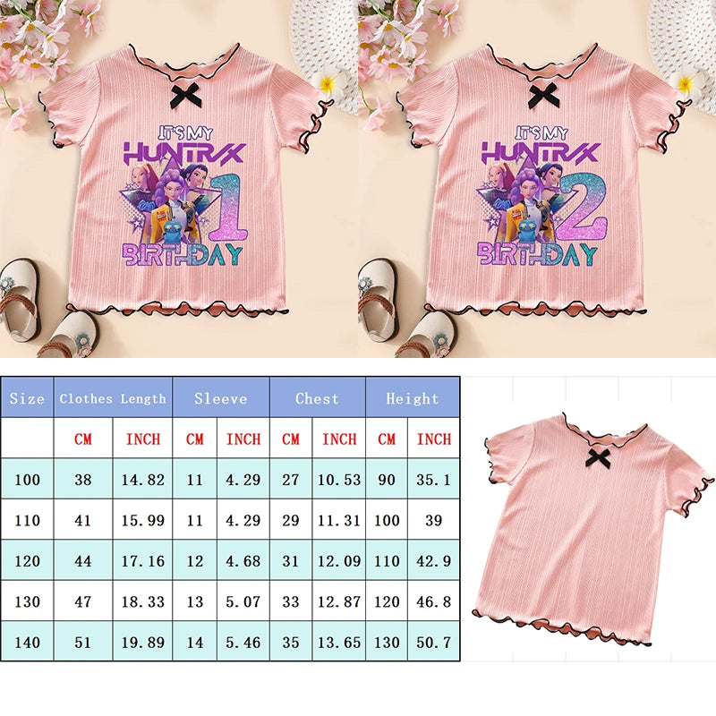 Kpop Demon Hunters Age T-shirts, Kids