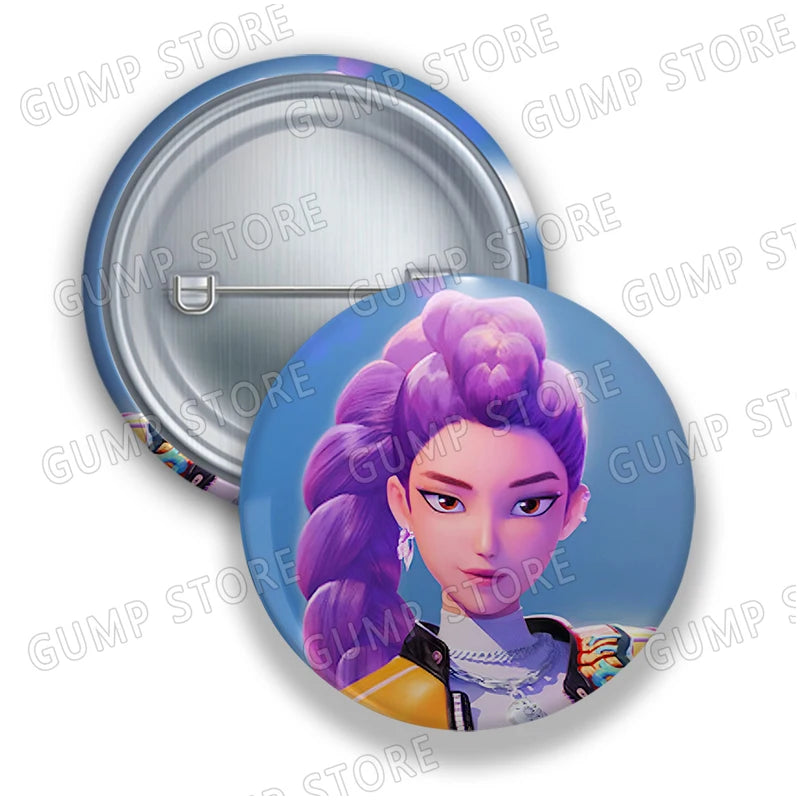 Kpop Demon Hunters Badges