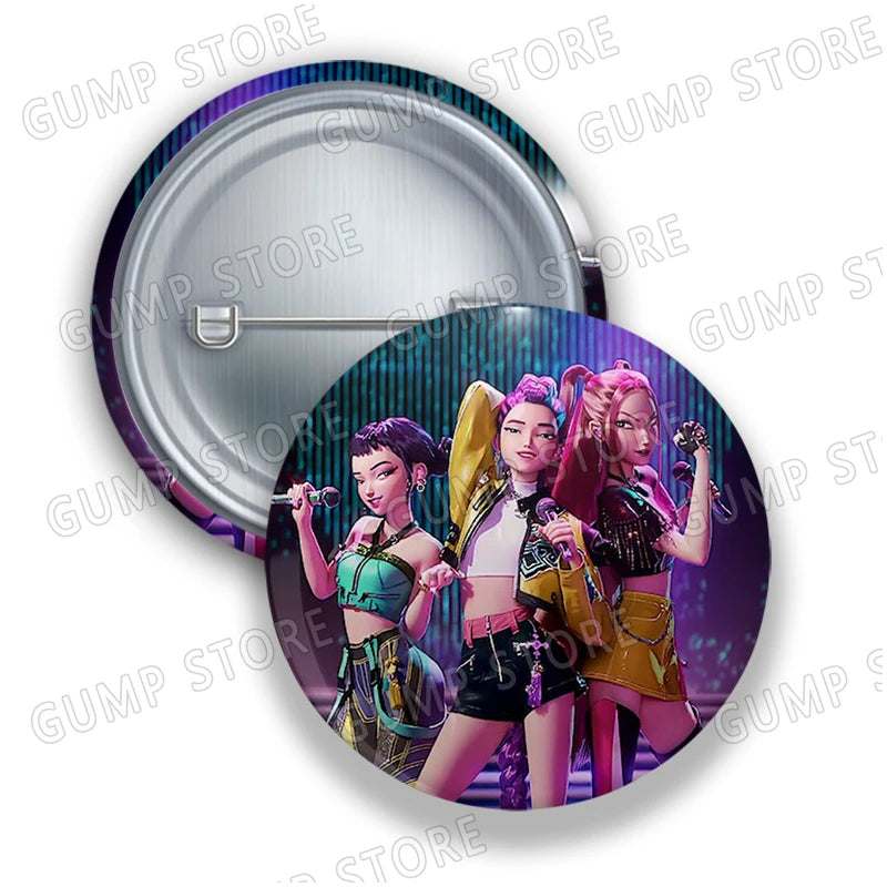 Kpop Demon Hunters Badges