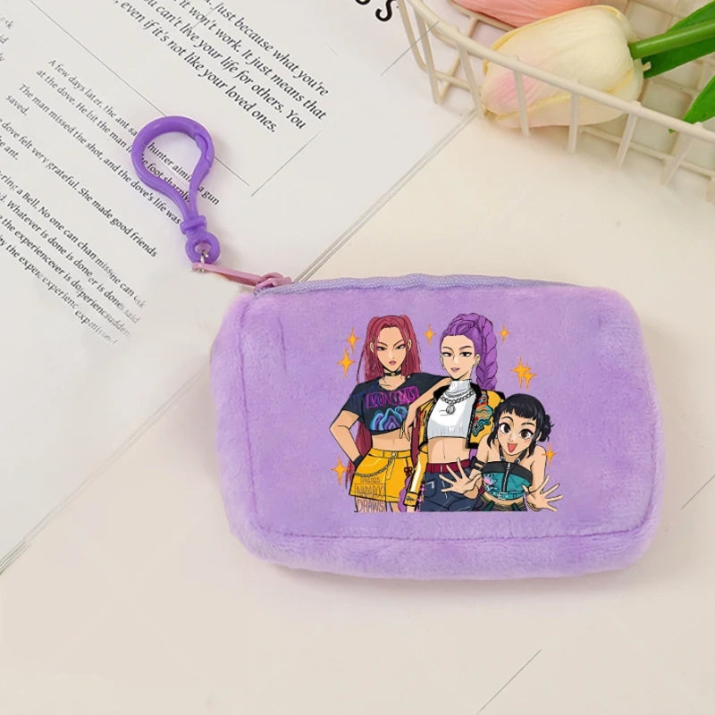 Kpop Demon Hunters Fluffy Wallet