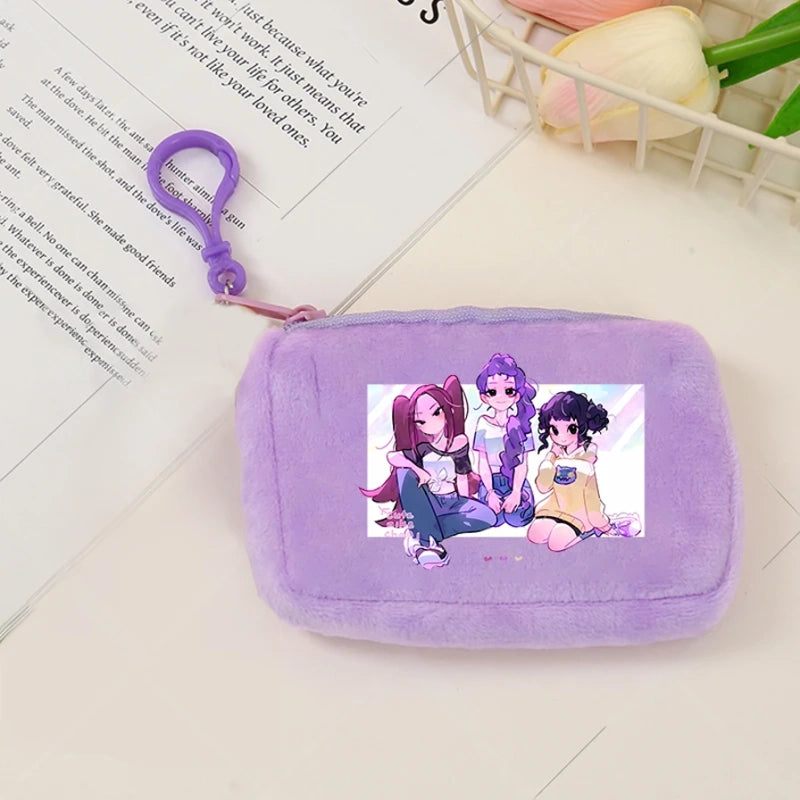 Kpop Demon Hunters Fluffy Wallet