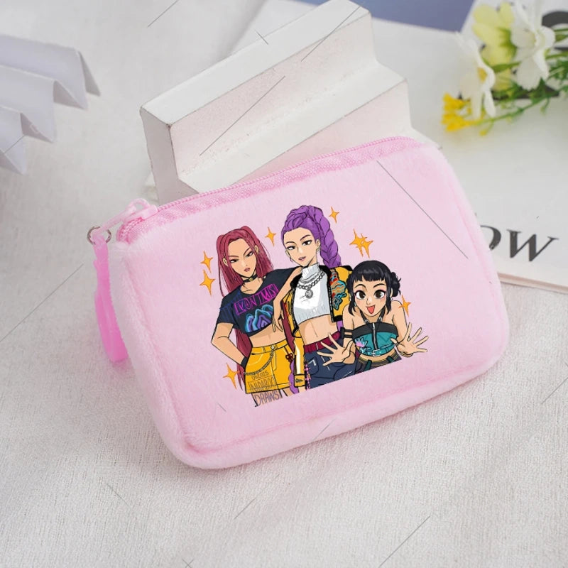 Kpop Demon Hunters Fluffy Wallet