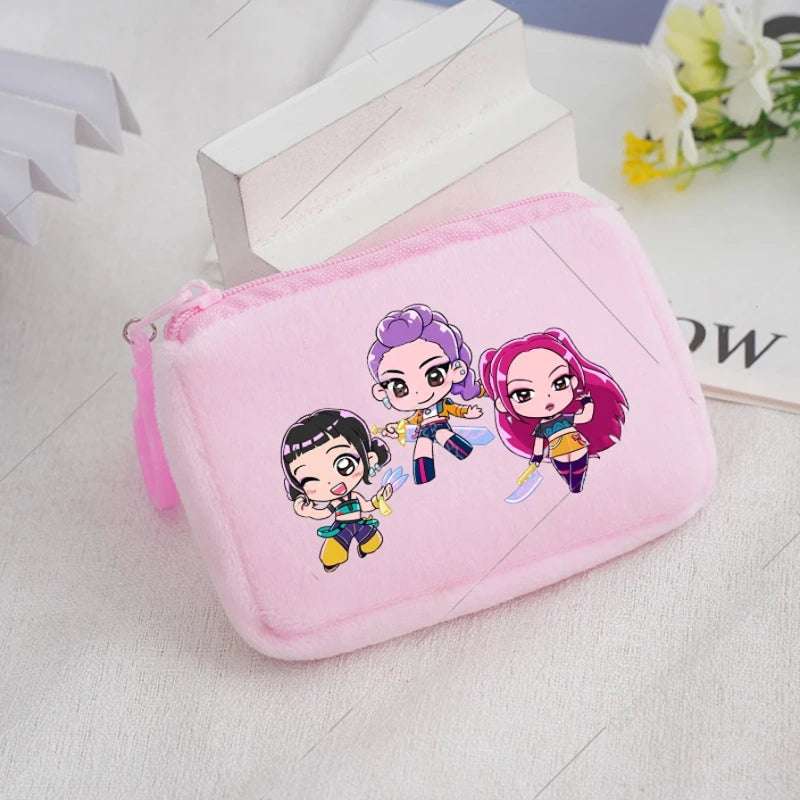 Kpop Demon Hunters Fluffy Wallet