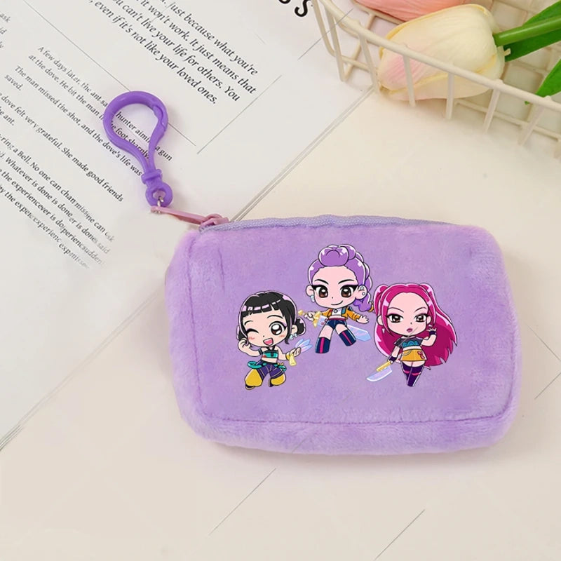 Kpop Demon Hunters Fluffy Wallet
