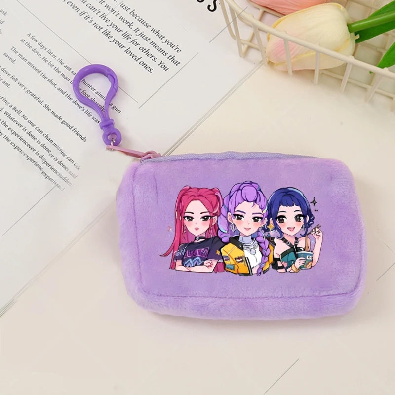 Kpop Demon Hunters Fluffy Wallet