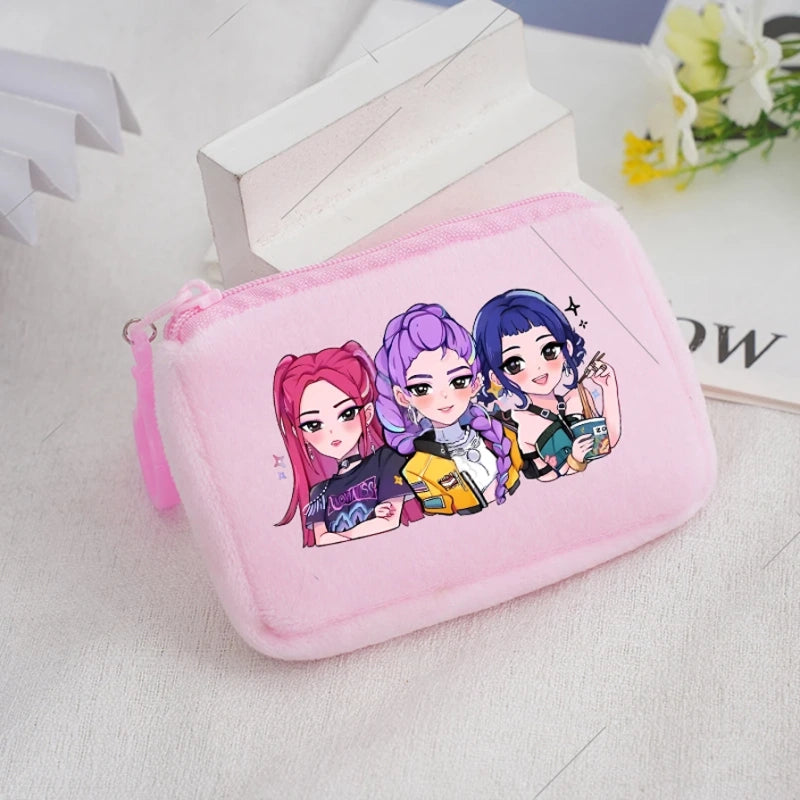 Kpop Demon Hunters Fluffy Wallet