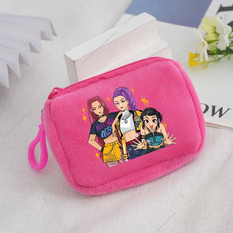 Kpop Demon Hunters Fluffy Wallet
