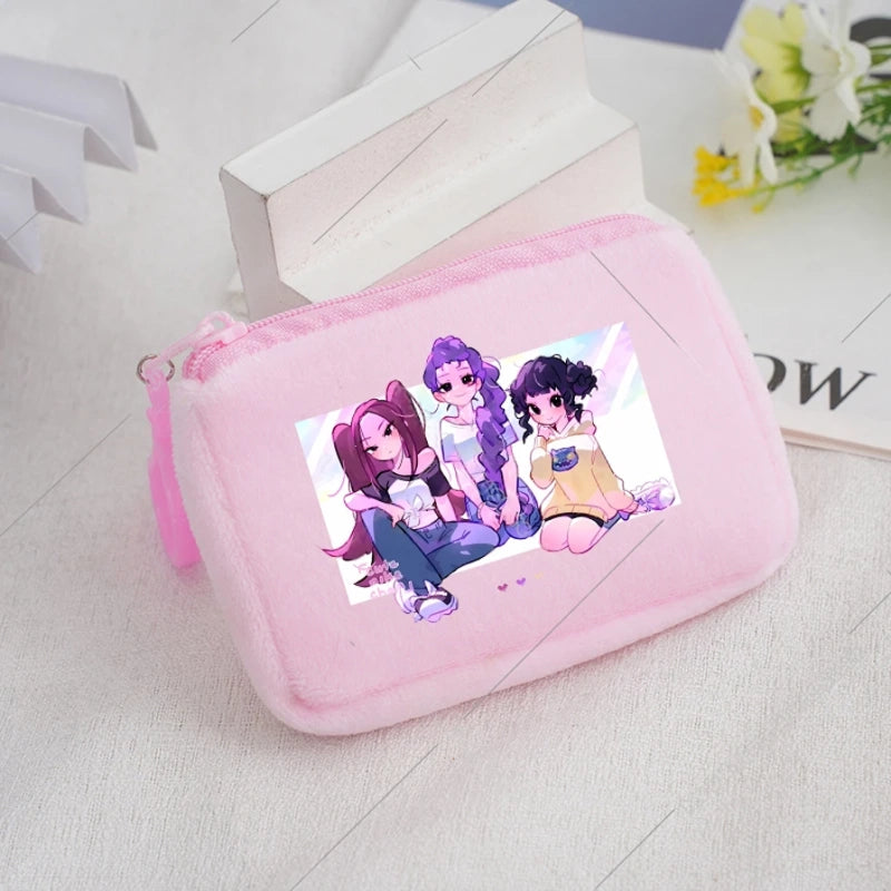 Kpop Demon Hunters Fluffy Wallet